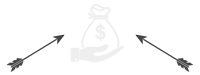 Exp-Waste Moneybag Icon